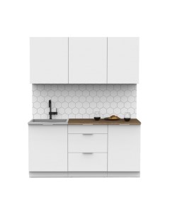 Кухонный гарнитур Интермебель Микс Топ-3 1.7м