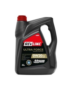 Моторное масло Ultra Force C5 0W20 / RUFC50204 Revline