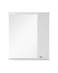 Шкаф с зеркалом для ванной Айсберг Классик 60