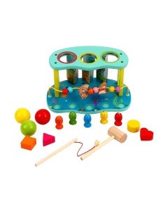 Развивающий игровой набор Sima-Land 3 в 1. Море Стучалка Рыбалка Серпантинка / 9643832 Sima-land