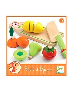 Развивающая игра Djeco Фрукты и овощи / 06526
