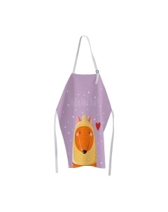 Кухонный фартук JoyArty Милая лисичка в шапке / ap-290617 Joyarty