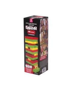 Настольная игра Золотая сказка Цветная башня / 662295