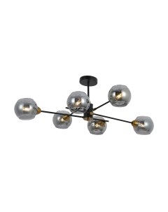 Потолочный светильник MD-16114/6 BK+GDBR Mirastyle