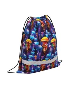Мешок для обуви Erich Krause Neon Jellyfish / 57060 Erich krause
