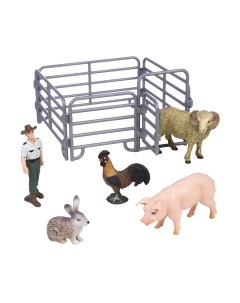 Набор фигурок коллекционных Masai Mara На ферме / MM215-330 Masai mara