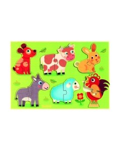 Развивающая игра Djeco Животные на лугу / 01259