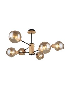 Потолочный светильник Mirastyle SX-N-9284/6 BK