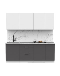 Кухонный гарнитур Интермебель Микс Топ-6 2.1м