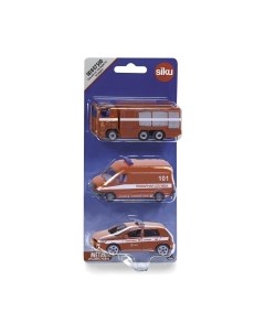 Набор игрушечных автомобилей Siku Пожарная служба / 1818RUS