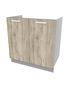 Шкаф под мойку Интерлиния Компо НШ80м-2дв