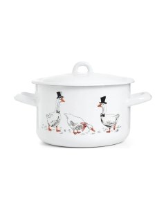 Кастрюля ЭСТЕТ Гуси / ЭТ-72782 Эстет