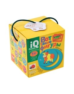 Развивающая игра Айрис-пресс Вот такие фигуры. Вкладыши