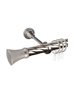 Карниз для штор АС ФОРОС Grace D25К составной + наконечники Монако Ас форос