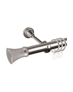 Карниз для штор АС ФОРОС Grace D25Г составной + наконечники Монако Ас форос