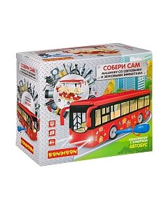 Конструктор Bondibon Собирай и играй. Автобус / ВВ4159