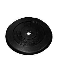 Диск для штанги MB Barbell d26мм 20кг Mb barbell