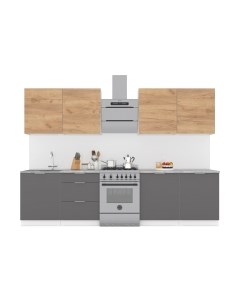 Кухонный гарнитур Интермебель Микс Топ-8 2.4м