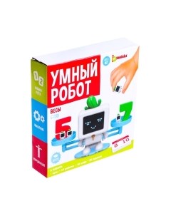 Развивающий игровой набор Zabiaka Умный робот. Развивающие математические весы / 6905687