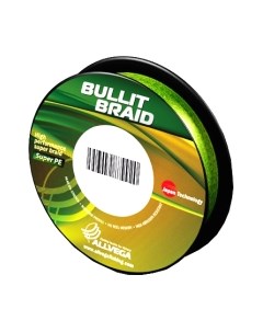 Леска плетеная Allvega Bullit Braid 0.18мм 135м / BB135Y18