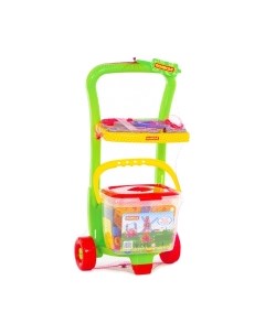 Конструктор Полесье Caddie с конструктором Изобретатель / 54401