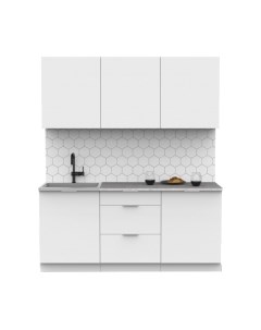 Кухонный гарнитур Интермебель Микс Топ-4 1.8м