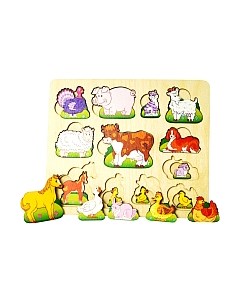 Развивающая игрушка Нескучные игры Чей малыш? Домашние животные / 8090