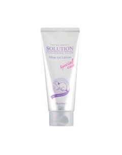 Пенка для умывания Deoproce Natural Perpect Solution Cleansing Foam Mink Oil Edition