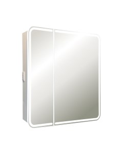 Шкаф с зеркалом для ванной Silver Mirrors Alliance 805x800 / LED-00002516 Silver mirrors