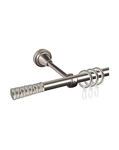 Карниз для штор АС ФОРОС Grace D16Г составной + наконечники Торино Ас форос