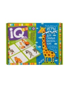 Развивающая игра Айрис-пресс Лото. Угадай, кто это? Найди половинку