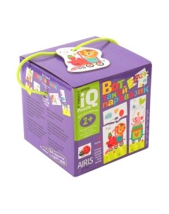 Развивающая игра Айрис-пресс Для самых маленьких 2+. Вот такой паровозик. Пазлы
