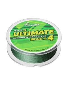 Леска плетеная Allvega Ultimate 135м 0.26мм / U135DGR026