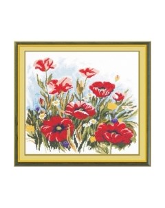 Набор для вышивания Красные маки / 281В Овен