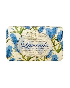 Мыло твердое Lavanda Blu Del Mediterraneo Nesti dante