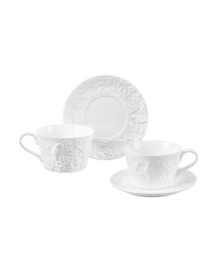 Набор для чая/кофе Elan Gallery Птички на ветке / 540328 Elan gallery