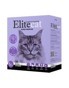 Наполнитель для туалета EliteCat Lavender 2466/EC Elitecat