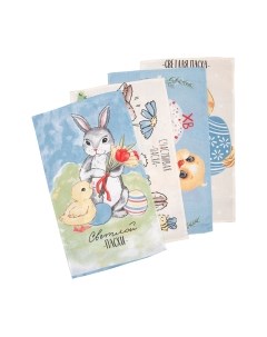 Набор полотенец Светлой Пасхи / 9284374 Доляна