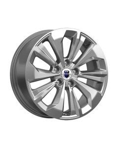 Литой диск K&K Авиор (КС936) 17x7" 5x114.3мм DIA 67.1мм ET 45мм Дарк платинум K&k