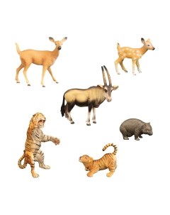 Набор фигурок коллекционных Masai Mara Мир диких животных / MM211-224 Masai mara