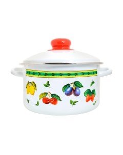Кастрюля ЭСТЕТ Фруктовое ассорти / ЭТ-75329/2 Эстет