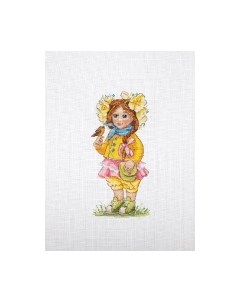 Набор для вышивания Весенняя девочка / K-98 Merejka