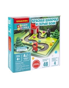 Настольная игра Bondibon БондиЛогика Красная шапочка и серый волк / ВВ6013