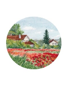 Набор для вышивания Миниатюра. Маки / 1287В Овен