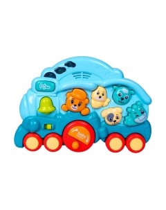 Развивающая игрушка Bondibon Baby You. Паровозик с животными / ВВ5839