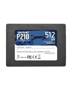SSD диск Patriot P210 512GB (P210S512G25)