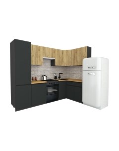 Кухонный гарнитур ВерсоМебель Эко-7 1.4x2.6 правая Версомебель