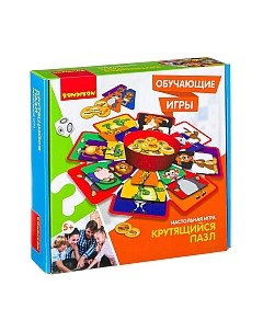 Настольная игра Bondibon Крутящийся пазл / ВВ2418