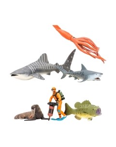 Набор фигурок коллекционных Мир морских животных / ММ203-026 Masai mara