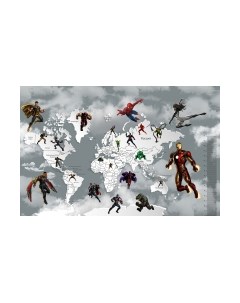 Фотообои листовые Citydecor Superhero 4